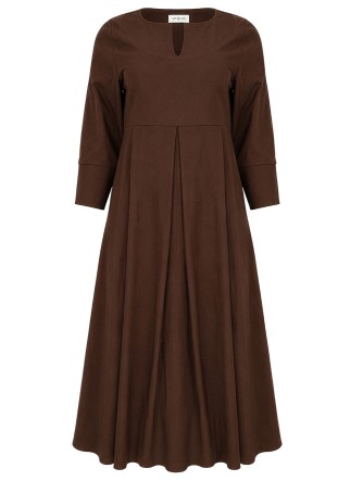 IlAmilla Dress Chocolate Split